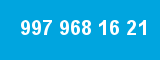 997 968 16 21 997 968 16 21